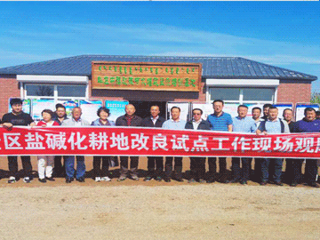 内蒙古科尔沁左翼中旗“盐碱化耕地改良示范项目”