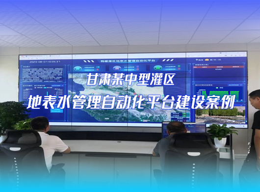 甘肃试点灌区建设案例